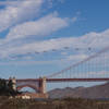 Pelican V over the Golden Gate Bridge