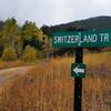 Sign for Switzerland Trail.