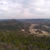 View from Hot Springs Mountain Tower, Hot Springs, AR
