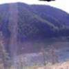 Panorama overlooking Lena Lake. A perfect place to stop and have lunch.