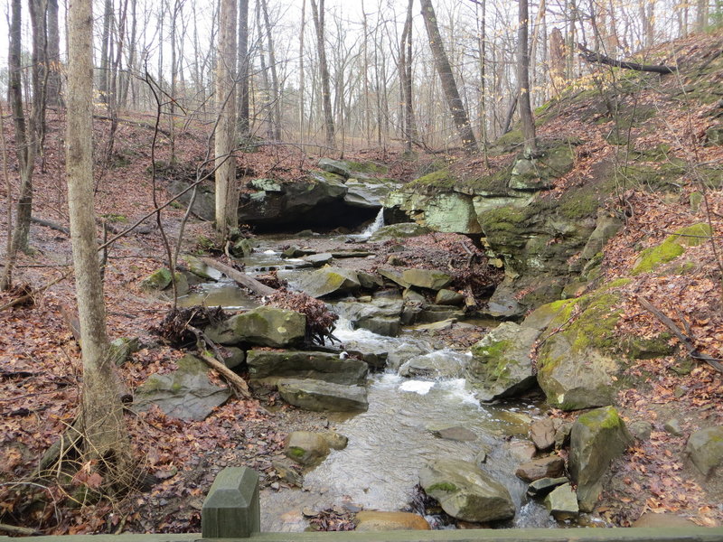 Deer Lick Cave Loop Trail Hiking Trail, Brecksville, Ohio