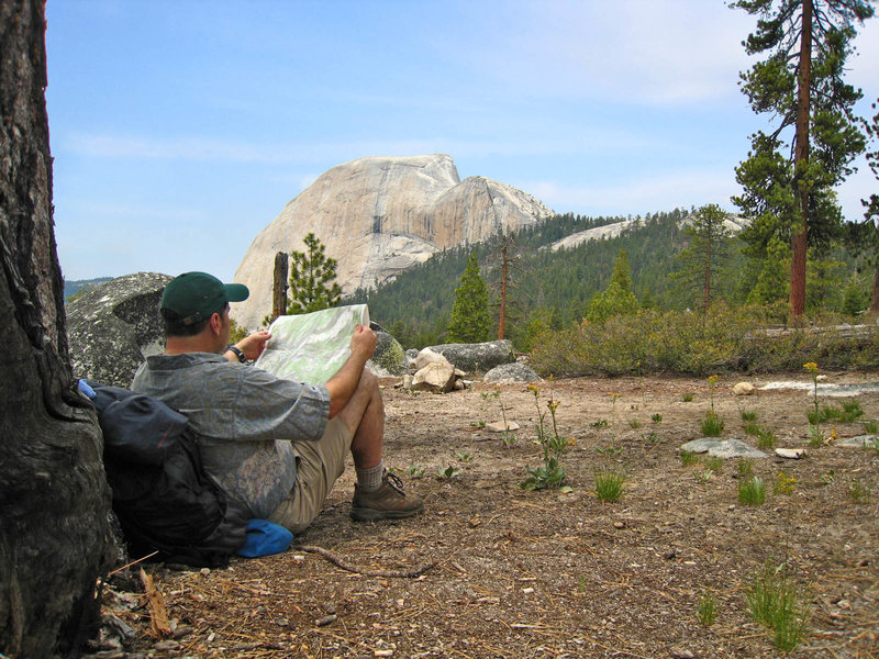 john muir half dome