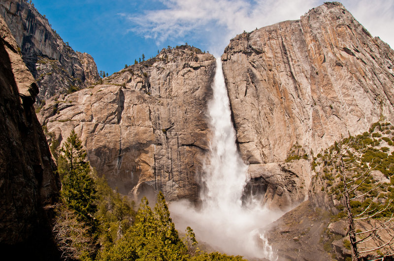 Lower Yosemite Falls.