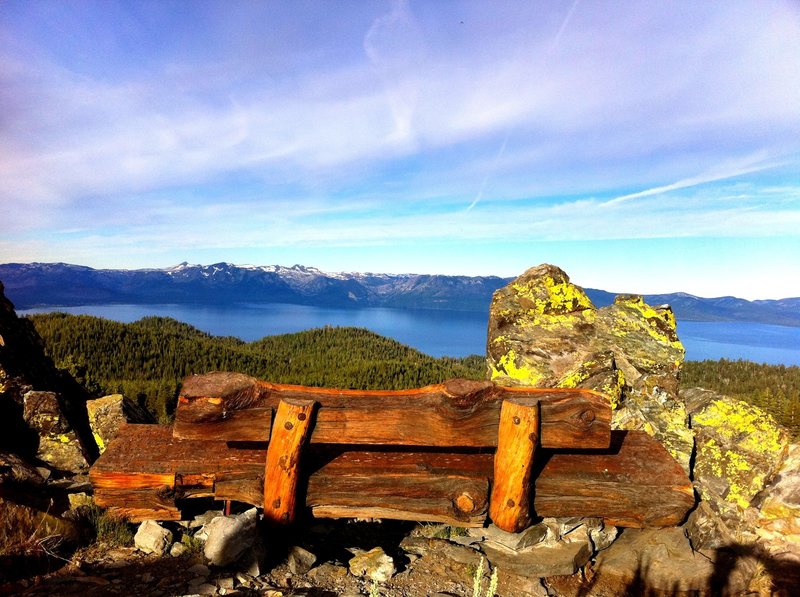 Bench with a view.