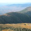 The Cog Railway from the summit.