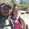 Amy and I along the Chilnualna Trail.