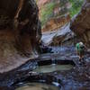 The Subway in Zion National Park.