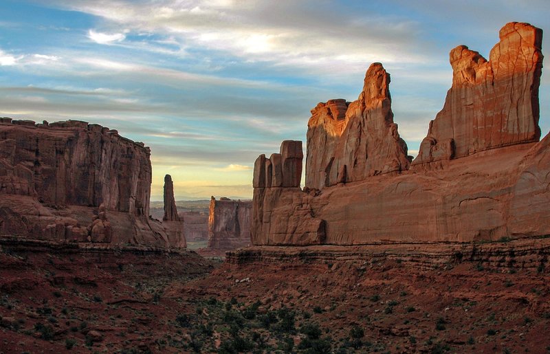 Arches National Park Park Avenue