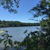 View of the river from the trail.