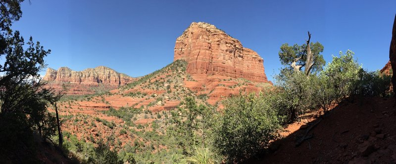 Courthouse Butte from Bell Rock.