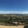 A panoramic view from the top of Castle Rock.