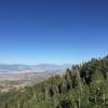 View from meadow toward Utah Valley.