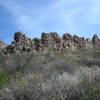 Igneous dike above Ward Spring Trail. with permission from eliot_garvin