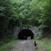 The west side of the "Road to Nowhere" tunnel.