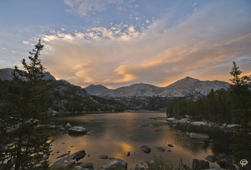 Big Sandy Lake sunset.