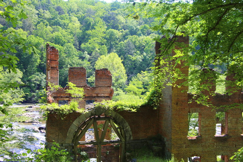 Ruined mill.
