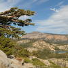 Castle Peak and Lake Angela from the flanks of Donner Peak. with permission from George Lamson