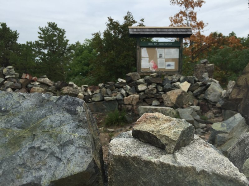 Mit Observatory MIT Observatory on the Rock Circuit Trail.