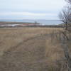 The view of Lake Sakakawea from along the Shoreline Trail.