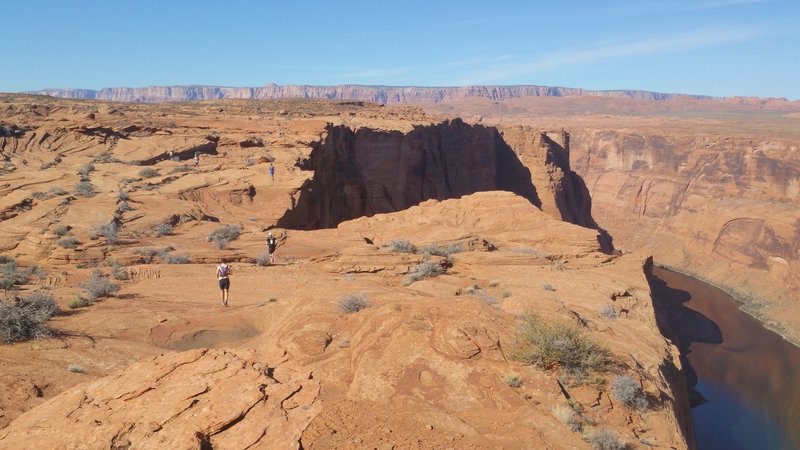You can't run here other than on race day or with a Navajo guide!
