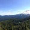 Mt. Hood view from upper Cast Creek Trail.  Photo by Seana Bennett.
