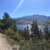 Beautiful views of Dillon Reservoir and the nearby peaks.