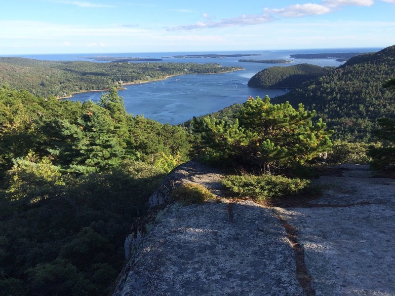From the peak of Acadia Mountain. September 11, 2016.