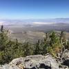 Views from the ridgeline of Cold Creek Canyon.