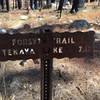 The start of the trail coming from the John Muir Trail.