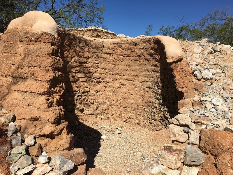 One of the old lime kilns off Cactus Forest Trail.
