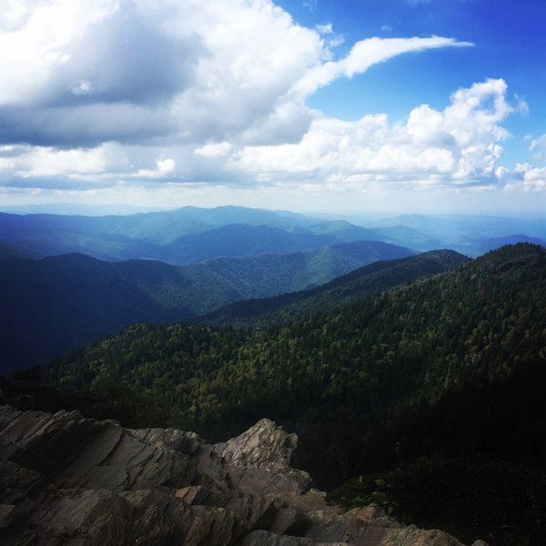 My favorite view from LeConte Cliff Tops. Best views on Leconte in my