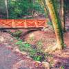 Nice craftsmanship on the bridges at the base of the John Nicholas Trail.