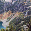 Waterfalls feeding into one of the lakes. Taken in early October.