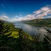 The Columbia River Gorge in the spring.