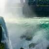 The beautiful Horseshoe Falls on the Niagara River.