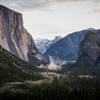 Yosemite Valley as seen from Tunnel View.
