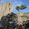 Medieval castle ruin Neideck.