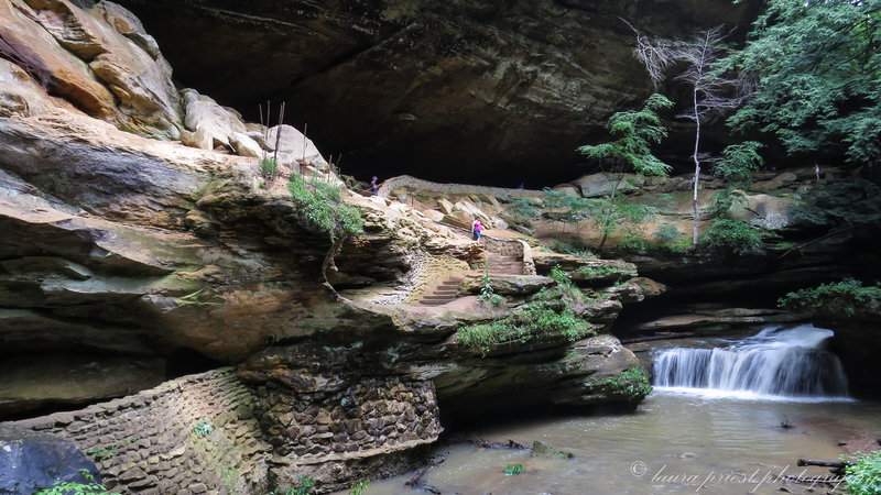 Old Man's Cave in Hocking Hills.