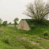 Bunkers in the Midewin National Tallgrass Prairie