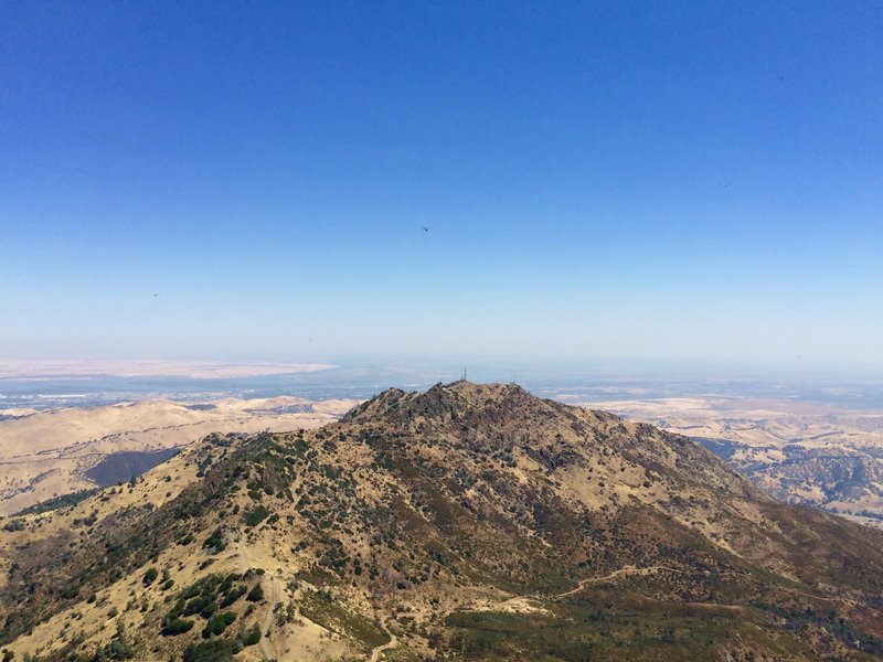 North Peak in Mt. Diablo State Park.