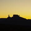 Sunset time near Fisher Towers.