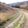 Crummer Ranch Road is nice and smooth as it heads downhill toward East Las Virgenes Trail.