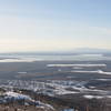 Eagle River and the Knik Arm below Mt. Baldy.