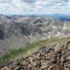 Top of the world from the Quandary Peak Trail.