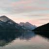 Waterton Lake offers a gorgeous treat after a long day of adventuring.