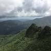 The top of El Yunque Peak is certainly not short on views of Los Picachos.