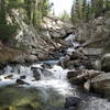 The McGee Creek Cascades are worth the trip along the McGee Pass Trail.
