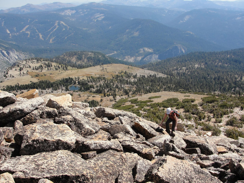 Pyramid Peak - Rocky Canyon Trail Hiking Trail, South Lake Tahoe ...