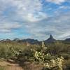 It's a gorgeous view from the top of the Black Mesa Trail.