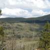 It's a gorgeous view from near the top of the Chapman Campground to South Fork Trail.